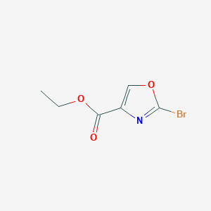 molecular formula C6H6BrNO3 B044778 Ethyl 2-bromooxazole-4-carboxylate CAS No. 460081-20-3
