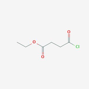 molecular formula C6H9ClO3 B044779 Butanoic acid, 4-chloro-4-oxo-, ethyl ester CAS No. 14794-31-1