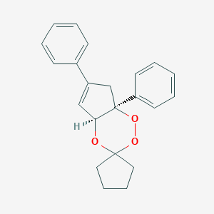 molecular formula C22H22O3 B044784 Pentatroxane CAS No. 124378-33-2