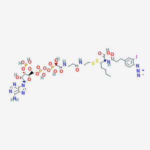 molecular formula C33H47IN11O19P3S2 B044787 Act-CoA CAS No. 121368-75-0