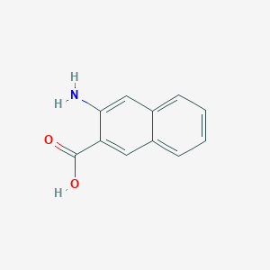 molecular formula C11H9NO2 B044789 3-Amino-2-naphthoic acid CAS No. 5959-52-4