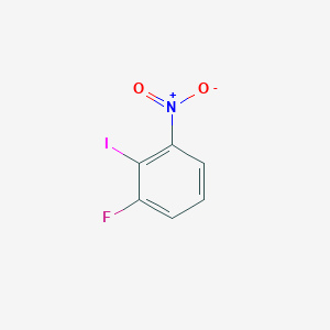 molecular formula C6H3FINO2 B044790 2-Iodo-3-fluoronitrobenzene CAS No. 122455-36-1