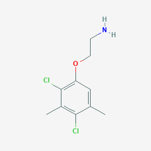 molecular formula C10H13Cl2NO B4480571 2-(2,4-Dichloro-3,5-dimethylphenoxy)ethan-1-amine 