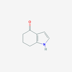 molecular formula C8H9NO B044806 1,5,6,7-Tetrahydro-4H-indol-4-one CAS No. 13754-86-4