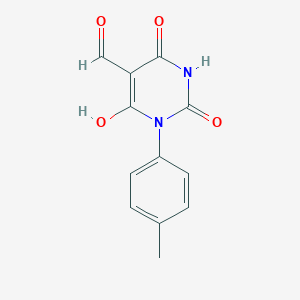 5-(hydroxymethylene)-1-(4-methylphenyl)-2,4,6(1H,3H,5H)-pyrimidinetrione
