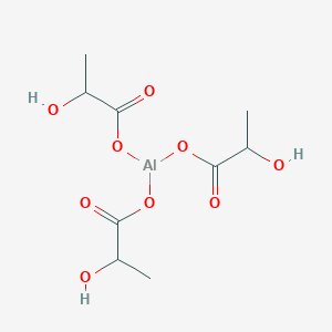 Bis[[(2R)-2-hydroxypropanoyl]oxy]alumanyl (2R)-2-hydroxypropanoate