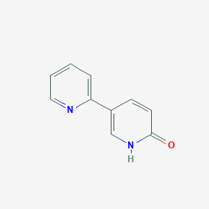 molecular formula C10H8N2O B044829 [2,3'-Bipyridin]-6'(1'H)-one CAS No. 381233-78-9