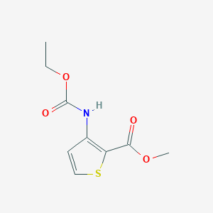 Methyl 3-(ethoxycarbonylamino)thiophene-2-carboxylate