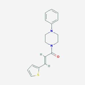 1-Phenyl-4-[3-(2-thienyl)acryloyl]piperazine