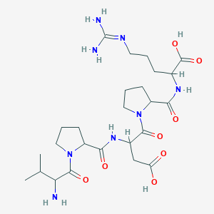 molecular formula C25H42N8O8 B044837 Enterostatin (pig, rat) CAS No. 117137-85-6