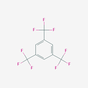 molecular formula C9H3F9 B044845 1,3,5-Tris(trifluoromethyl)benzene CAS No. 729-81-7
