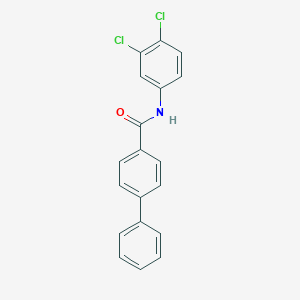 molecular formula C19H13Cl2NO B448510 N-(3,4-dichlorophenyl)-4-biphenylcarboxamide 
