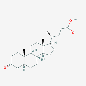 B044852 Cholan-24-oic acid, 3-oxo-, methyl ester, (5beta)- CAS No. 1173-32-6