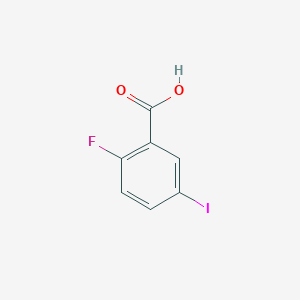 molecular formula C7H4FIO2 B044854 2-Fluoro-5-iodobenzoic acid CAS No. 124700-41-0