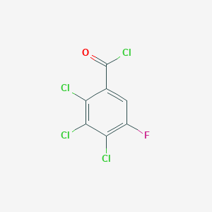 molecular formula C7HCl4FO B044855 2,3,4-三氯-5-氟苯甲酰氯 CAS No. 115549-05-8