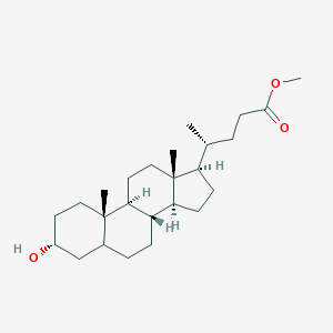 molecular formula C₂₅H₄₂O₃ B044857 Methyl lithocholate CAS No. 1249-75-8