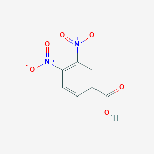 molecular formula C7H4N2O6 B044879 3,4-Dinitrobenzoic acid CAS No. 528-45-0