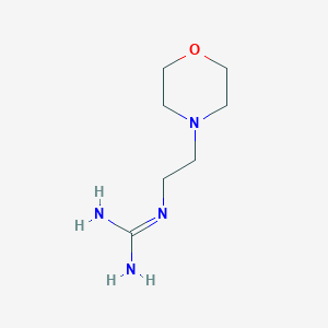 molecular formula C7H16N4O B4488827 1-(2-morpholinoethyl)guanidine 