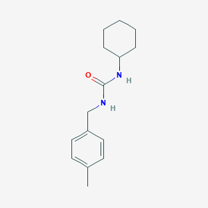molecular formula C15H22N2O B448926 N-cyclohexyl-N'-(4-methylbenzyl)urea 