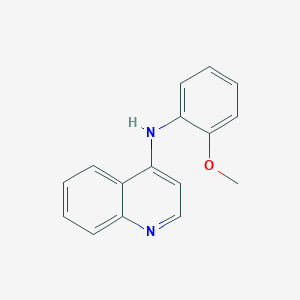 molecular formula C16H14N2O B4489288 N-(2-methoxyphenyl)-4-quinolinamine 