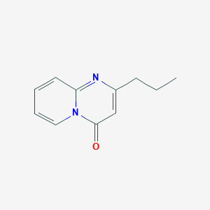 molecular formula C11H12N2O B4489299 2-Propylpyrido[1,2-a]pyrimidin-4-one 
