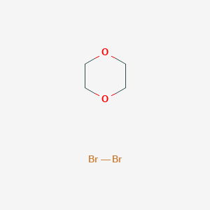 molecular formula C₄H₈Br₂O₂ B044904 Dioxane dibromide CAS No. 15481-39-7