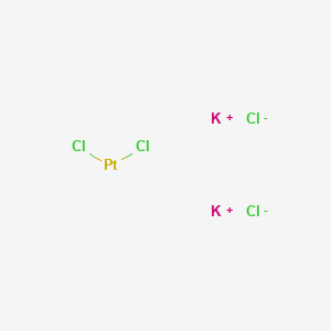 molecular formula Cl4K2Pt B044914 Potassium tetrachloroplatinate(II) CAS No. 10025-99-7