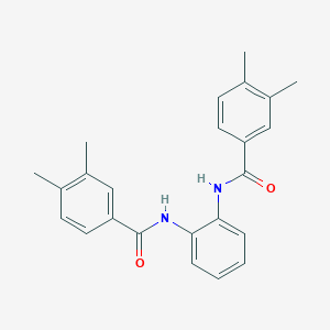 molecular formula C24H24N2O2 B449186 N-[2-[(3,4-dimethylbenzoyl)amino]phenyl]-3,4-dimethylbenzamide 