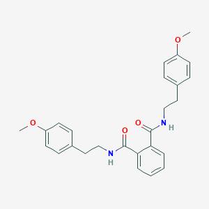 molecular formula C26H28N2O4 B449187 N~1~,N~2~-bis[2-(4-methoxyphenyl)ethyl]phthalamide 