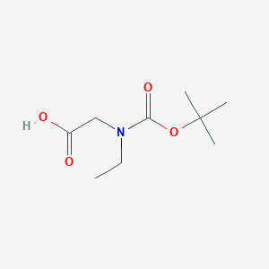 molecular formula C9H17NO4 B044928 BOC-N-ethylglycine CAS No. 149794-10-5