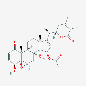 molecular formula C30H38O8 B044932 Withangulatin A CAS No. 120824-03-5
