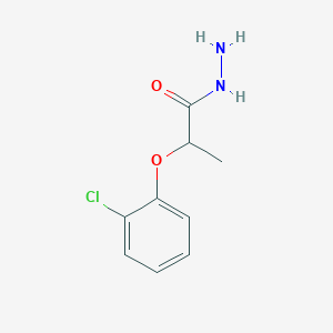molecular formula C9H11ClN2O2 B449440 2-(2-Chlorophenoxy)propanohydrazide CAS No. 52094-94-7