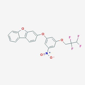 3-[3-Nitro-5-(2,2,3,3-tetrafluoro-propoxy)-phenoxy]-dibenzofuran