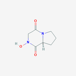 (S)-2-Hydroxyhexahydropyrrolo[1,2-a]pyrazine-1,4-dione