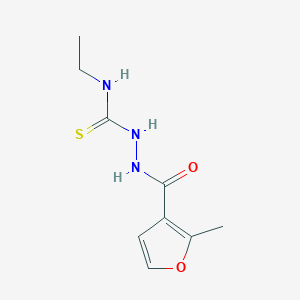 1-Ethyl-3-[(2-methylfuran-3-carbonyl)amino]thiourea
