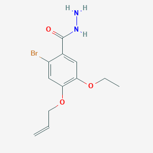 4-(Allyloxy)-2-bromo-5-ethoxybenzohydrazide