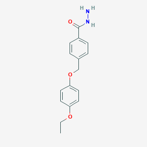 4-[(4-Ethoxyphenoxy)methyl]benzohydrazide