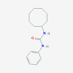 molecular formula C15H22N2O B449537 1-Cyclooctyl-3-phenylurea 