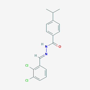 N'-(2,3-dichlorobenzylidene)-4-isopropylbenzohydrazide