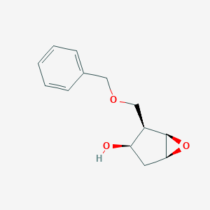 (1R,2R,3R,5S)-2-(phenylmethoxymethyl)-6-oxabicyclo[3.1.0]hexan-3-ol