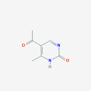 5-Acetyl-4-methylpyrimidin-2(1H)-one