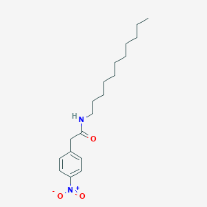 molecular formula C19H30N2O3 B449736 2-(4-nitrophenyl)-N-undecylacetamide 
