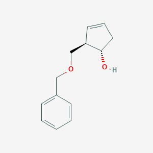 (1S,2R)-2-(Benzyloxymethyl)-1-hydroxy-3-cyclopentene
