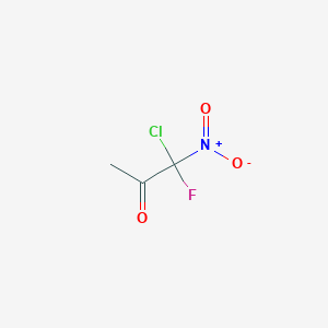 1-Chloro-1-fluoro-1-nitropropan-2-one