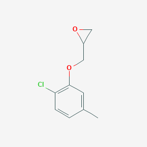 molecular formula C10H11ClO2 B044988 2-[(2-Chloro-5-methylphenoxy)methyl]oxirane CAS No. 53732-26-6