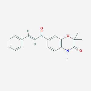 molecular formula C20H19NO3 B044993 BRN 5971518 CAS No. 123172-58-7