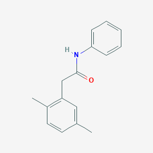 molecular formula C16H17NO B4499842 2-(2,5-dimethylphenyl)-N-phenylacetamide 