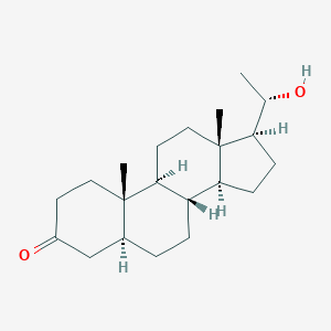 molecular formula C21H34O2 B045001 Allopregnan-20alpha-ol-3-one CAS No. 516-59-6