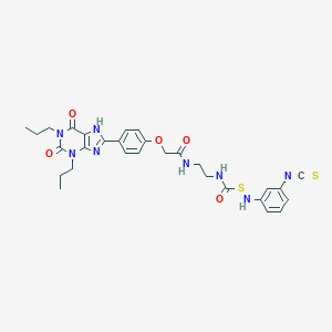 molecular formula C29H32N8O5S2 B045013 Ditc-xac CAS No. 119305-41-8