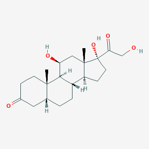 molecular formula C₂₁H₃₂O₅ B045014 Dihydrocortisol CAS No. 1482-50-4